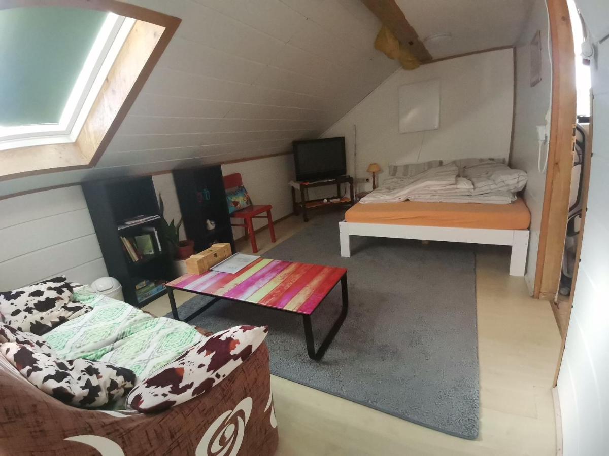 Apartamento Gaestezimmer Im Altbau Dachgeschoss Mit Kleinem Bad Wlan, Tv Und Parkplatz